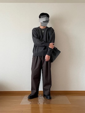 「stein（シュタイン）のアイテム」を使った、maさん（メンズ・167cm）の冬コーディネート