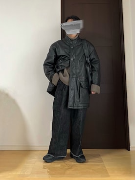 「LEMAIRE（ルメール）のアイテム」を使った、maさん（メンズ・167cm）の冬コーディネート