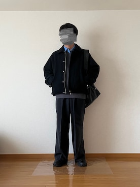 「stein（シュタイン）のアイテム」を使った、maさん（メンズ・167cm）の冬コーディネート