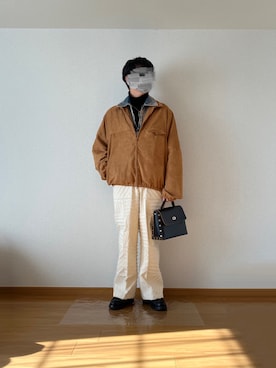 「YOKE（ヨーク）のアイテム」を使った、maさん（メンズ・167cm）の冬コーディネート