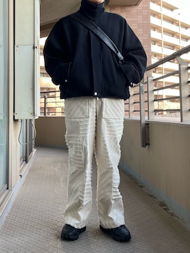 「LEMAIRE（ルメール）のアイテム」を使った、maさん（メンズ・167cm）の冬コーディネート