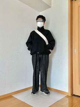 「saby（サバイ）のアイテム」を使った、maさん（メンズ・167cm）の冬コーディネート