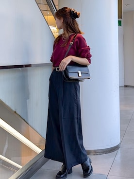 「ROPE' PICNIC（ロペピクニック）のアイテム」を使った、haruさん（レディース・163cm）の秋コーディネート