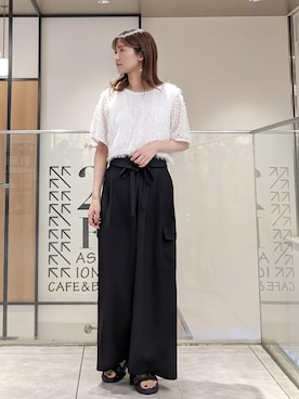 haruさん（レディース・163cm）の夏コーディネート