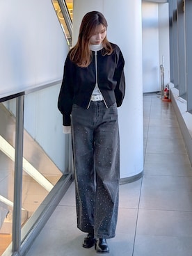 haruさん（レディース・163cm）の冬コーディネート