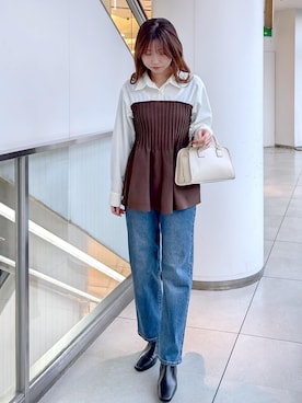 haruさん（レディース・163cm）の冬コーディネート