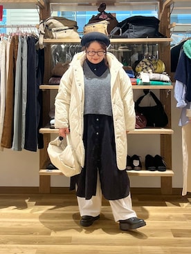 「studio CLIP（スタディオクリップ）のアイテム」を使った、nan3733さん（レディース・155cm）の冬コーディネート