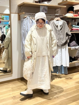 nan3733さん（レディース・155cm）の冬コーディネート