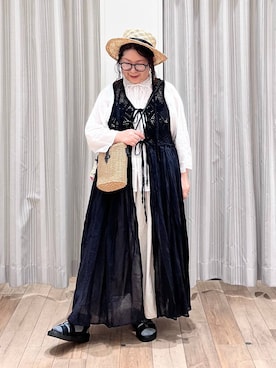 nan3733さん（レディース・155cm）の夏コーディネート