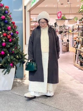 nan3733さん（レディース・155cm）の冬コーディネート