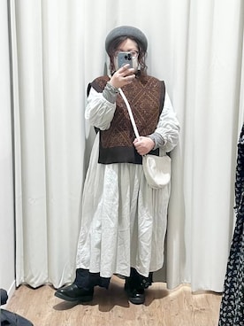 nan3733さん（レディース・155cm）の冬コーディネート