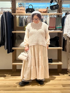 nan3733さん（レディース・155cm）の冬コーディネート