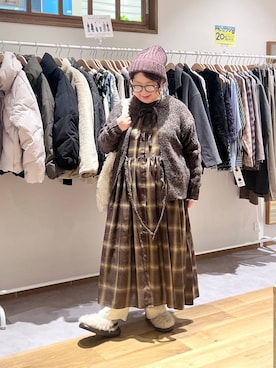 「アイテム（サンダル、その他）」を使った、nan3733さん（レディース・155cm）の秋コーディネート