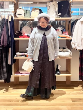 「studio CLIP（スタディオクリップ）のアイテム」を使った、nan3733さん（レディース・155cm）の秋コーディネート