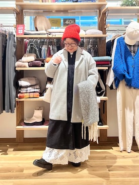 nan3733さん（レディース・155cm）の冬コーディネート