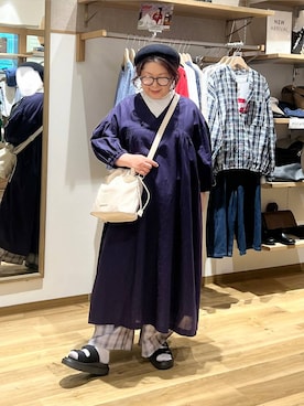 「studio CLIP（スタディオクリップ）のアイテム（パンツ）」を使った、nan3733さん（レディース・155cm）の春コーディネート