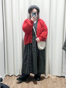 nan3733さん（レディース・155cm）の冬コーディネート