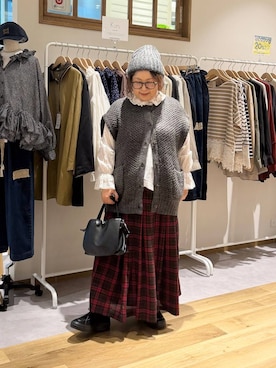 「studio CLIP（スタディオクリップ）のアイテム」を使った、nan3733さん（レディース・155cm）の秋コーディネート