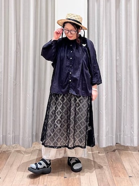 nan3733さん(レディース・155cm)の夏コーディネート