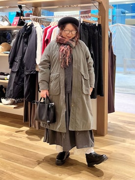 nan3733さん（レディース・155cm）の冬コーディネート