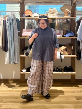 「studio CLIP（スタディオクリップ）のアイテム（バッグ）」を使った、nan3733さん（レディース・155cm）の春コーディネート