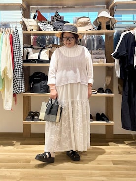 nan3733さん(レディース・155cm)の夏コーディネート