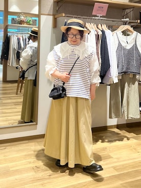 nan3733さん（レディース・155cm）の春コーディネート