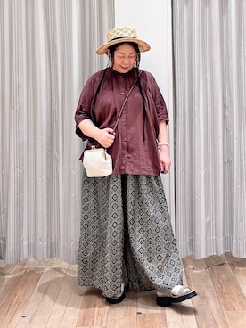 nan3733さん(レディース・155cm)の夏コーディネート
