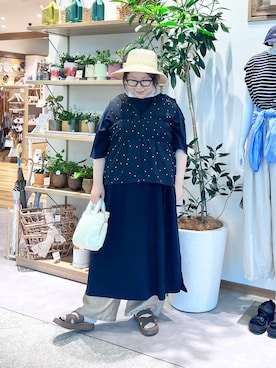 nan3733さん（レディース・155cm）の夏コーディネート