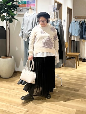 nan3733さん（レディース・155cm）の冬コーディネート