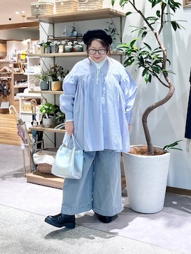 「クリップデニム_studio CLIP」｜「アイテム（ブーツ）」を使った、nan3733さん（レディース・155cm）の冬コーディネート