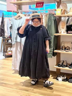 「アイテム（メガネ）」を使った、nan3733さん（レディース・155cm）の夏コーディネート