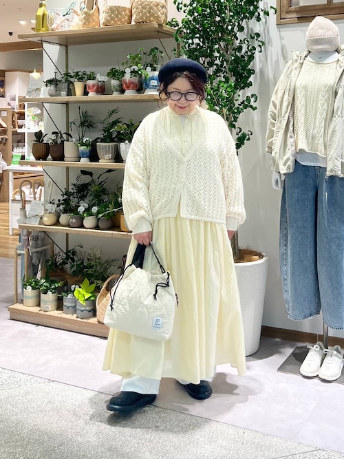 かなお取り置き☆ジャスグリッティー☆バックリボンカーディガン　白 セール】リボンニットカーディガン（カーディガン/ボレロ）｜one after