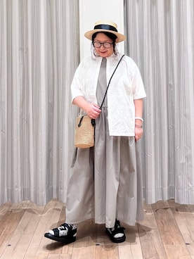 nan3733さん（レディース・155cm）の夏コーディネート