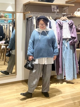 nan3733さん（レディース・155cm）の冬コーディネート