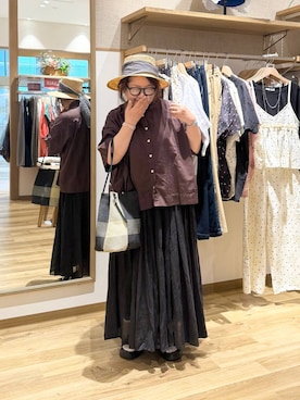 nan3733さん(レディース・155cm)の夏コーディネート