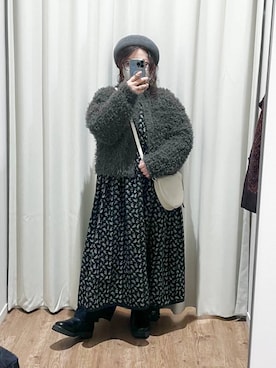 nan3733さん（レディース・155cm）の冬コーディネート