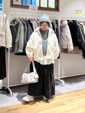 「studio CLIP（スタディオクリップ）のアイテム」を使った、nan3733さん（レディース・155cm）の秋コーディネート