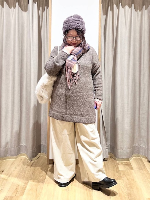 セール】【静電気軽減/抗菌防臭】Wフェイス無地柄ストール（マフラー