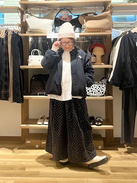 nan3733さん（レディース・155cm）の冬コーディネート