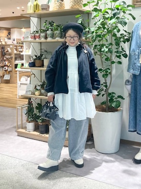 nan3733さん（レディース・155cm）の冬コーディネート