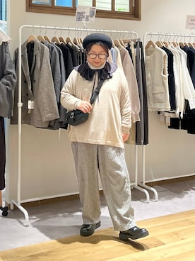 nan3733さん(レディース・155cm)の冬コーディネート