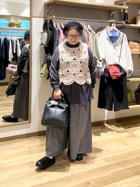 nan3733さん（レディース・155cm）の秋コーディネート