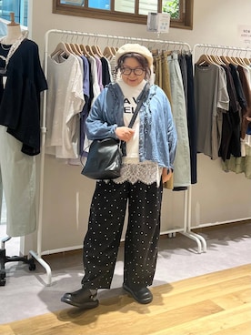 nan3733さん（レディース・155cm）の春コーディネート