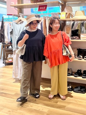 nan3733さん(レディース・155cm)の夏コーディネート