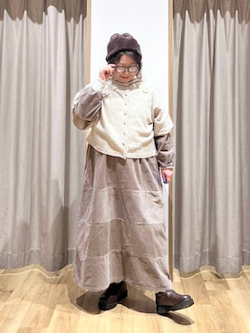 nan3733さん（レディース・155cm）の冬コーディネート