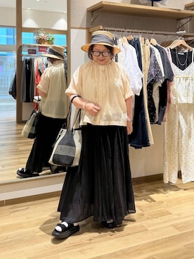 nan3733さん(レディース・155cm)の夏コーディネート