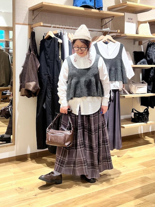 ひよりページ 7ゲージ切り替えフレアベスト（ベスト）｜studio CLIP