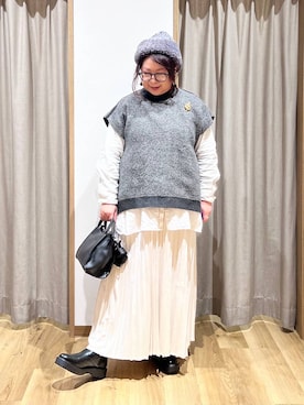 nan3733さん(レディース・155cm)の冬コーディネート