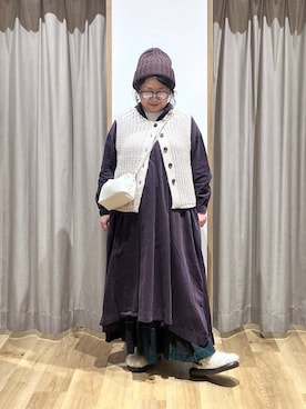 「アイテム（サンダル、その他）」を使った、nan3733さん（レディース・155cm）の秋コーディネート